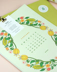 2026 Floral Wall Calendar 8.5x11"