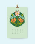 2025 Small Light Wall Calendar