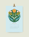 2025 Small Light Wall Calendar