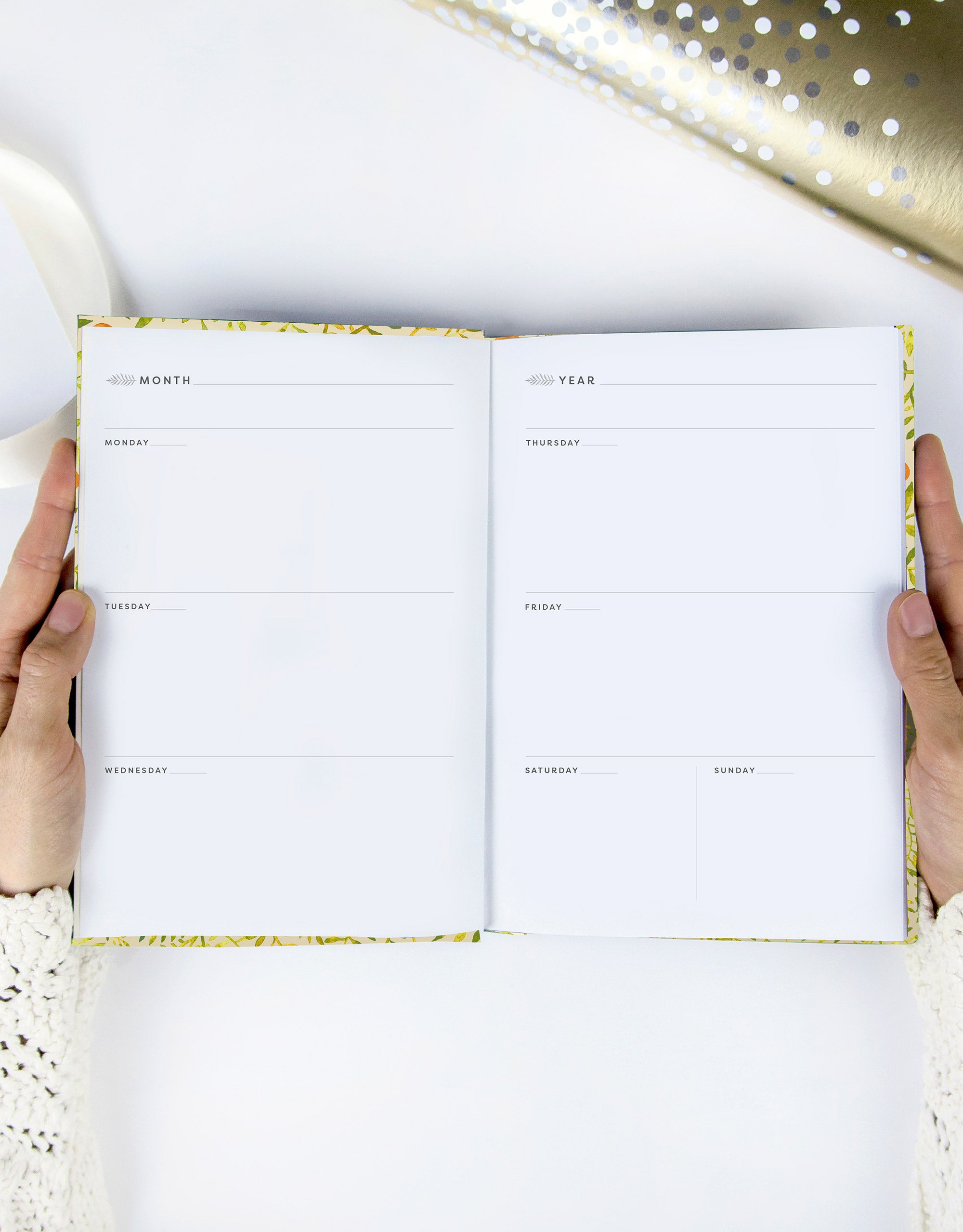 simple yearly planner
