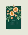 2024 botanical wall calendar