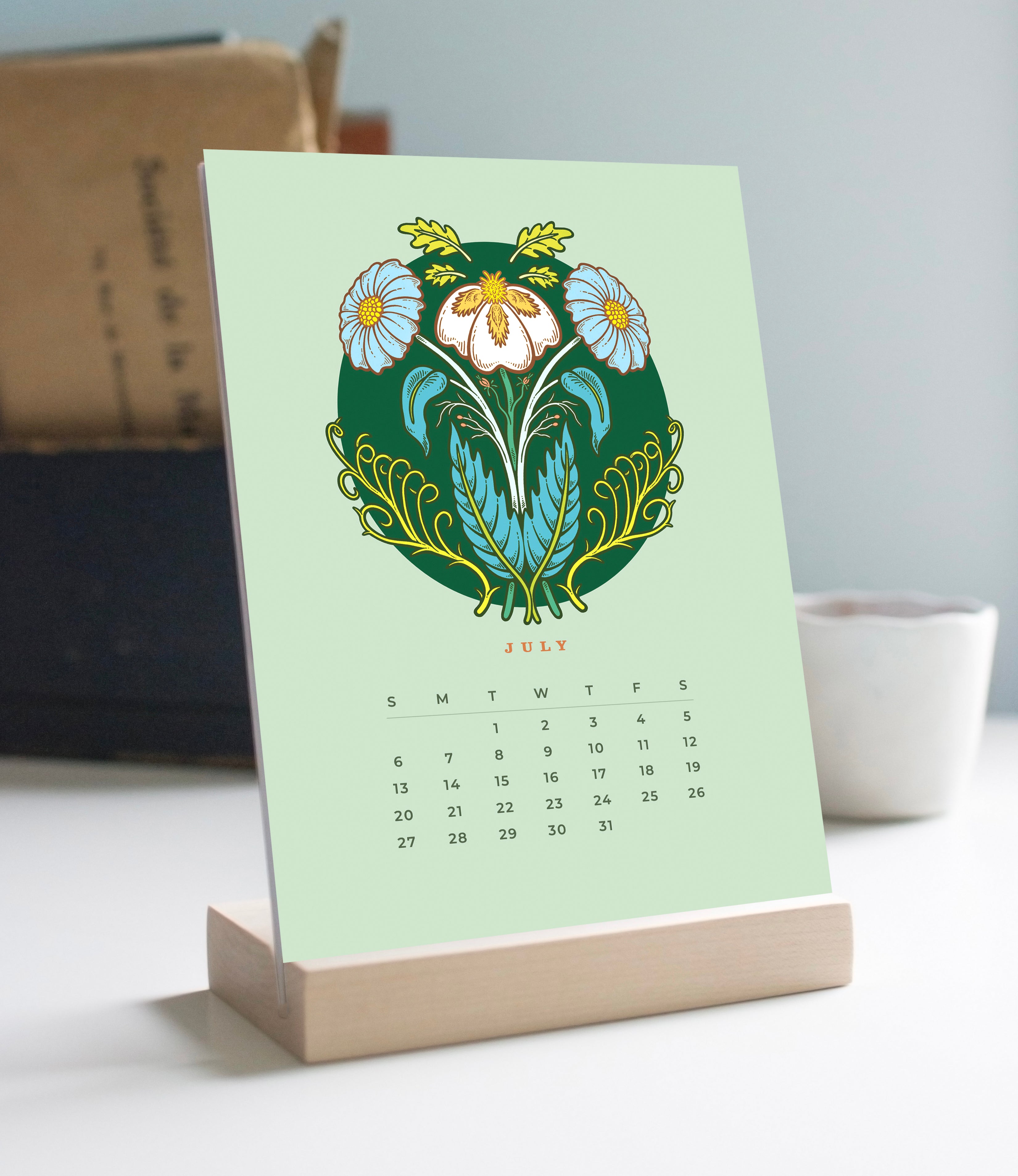 2025 5x7&quot; Refill Cards for Desk Calendar