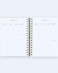 Hardcover Undated Weekly Planner