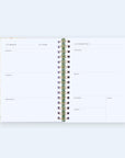 Hardcover Undated Weekly Planner