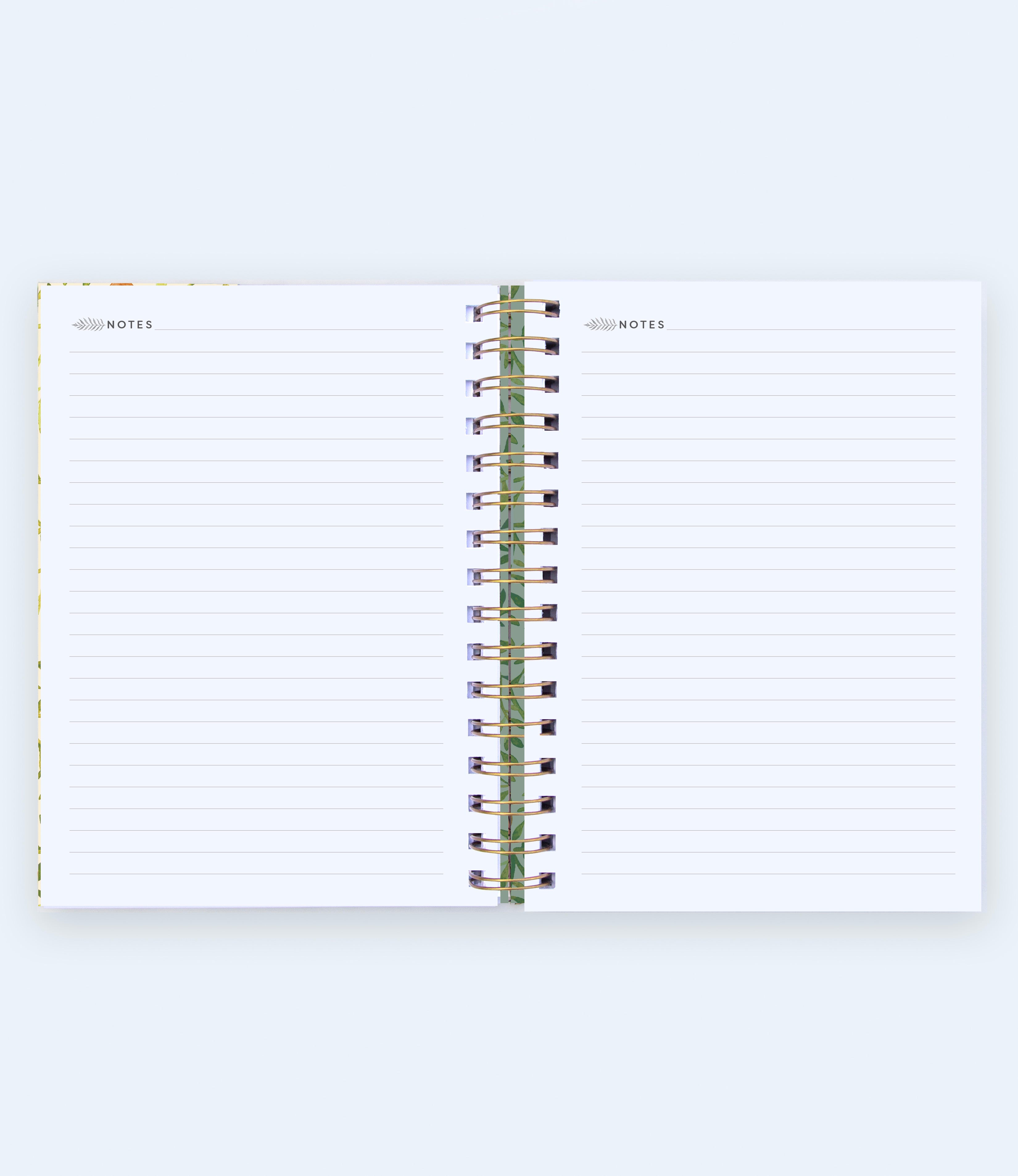 Hardcover Undated Weekly Planner