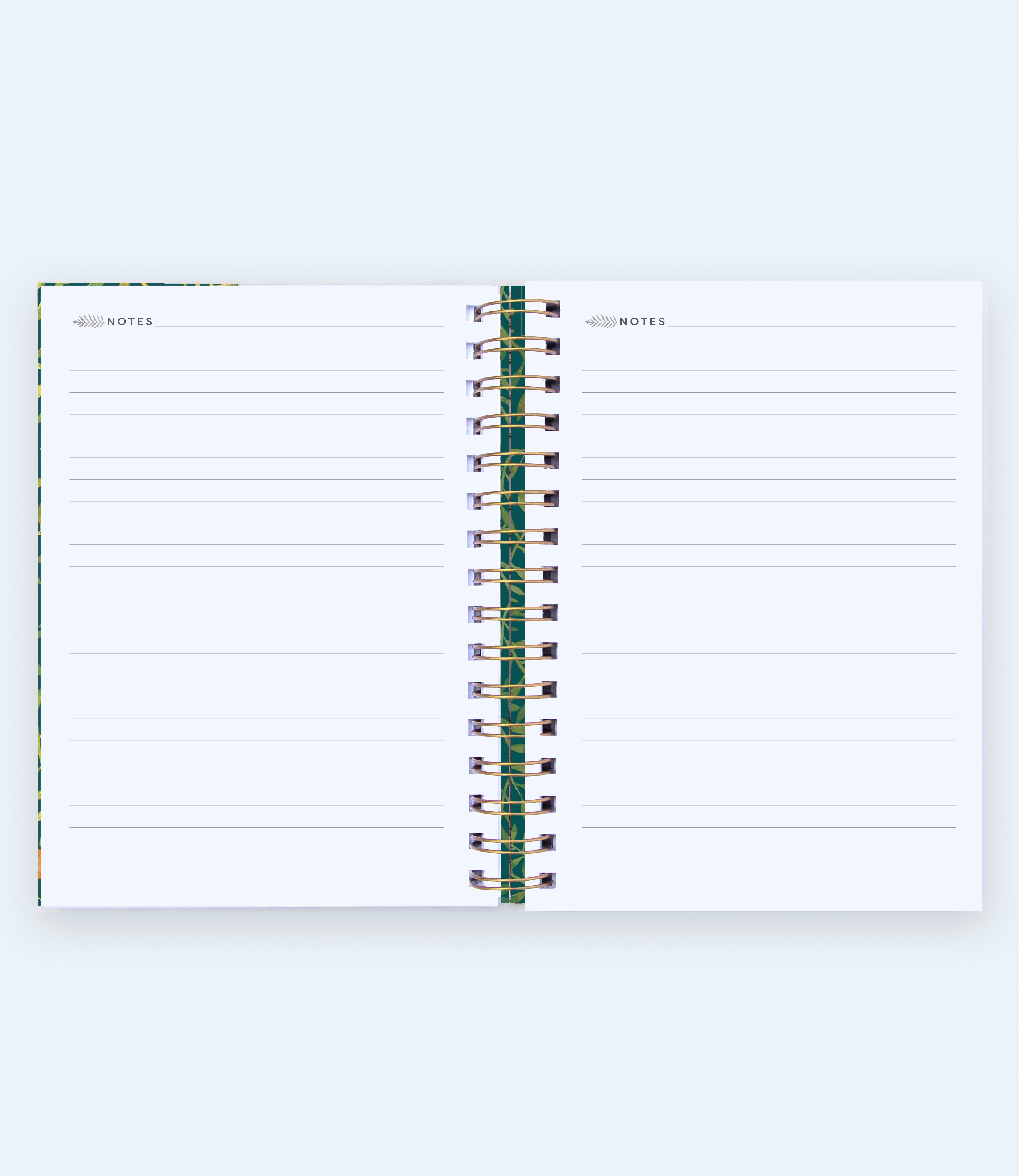 Hardcover Undated Weekly Planner