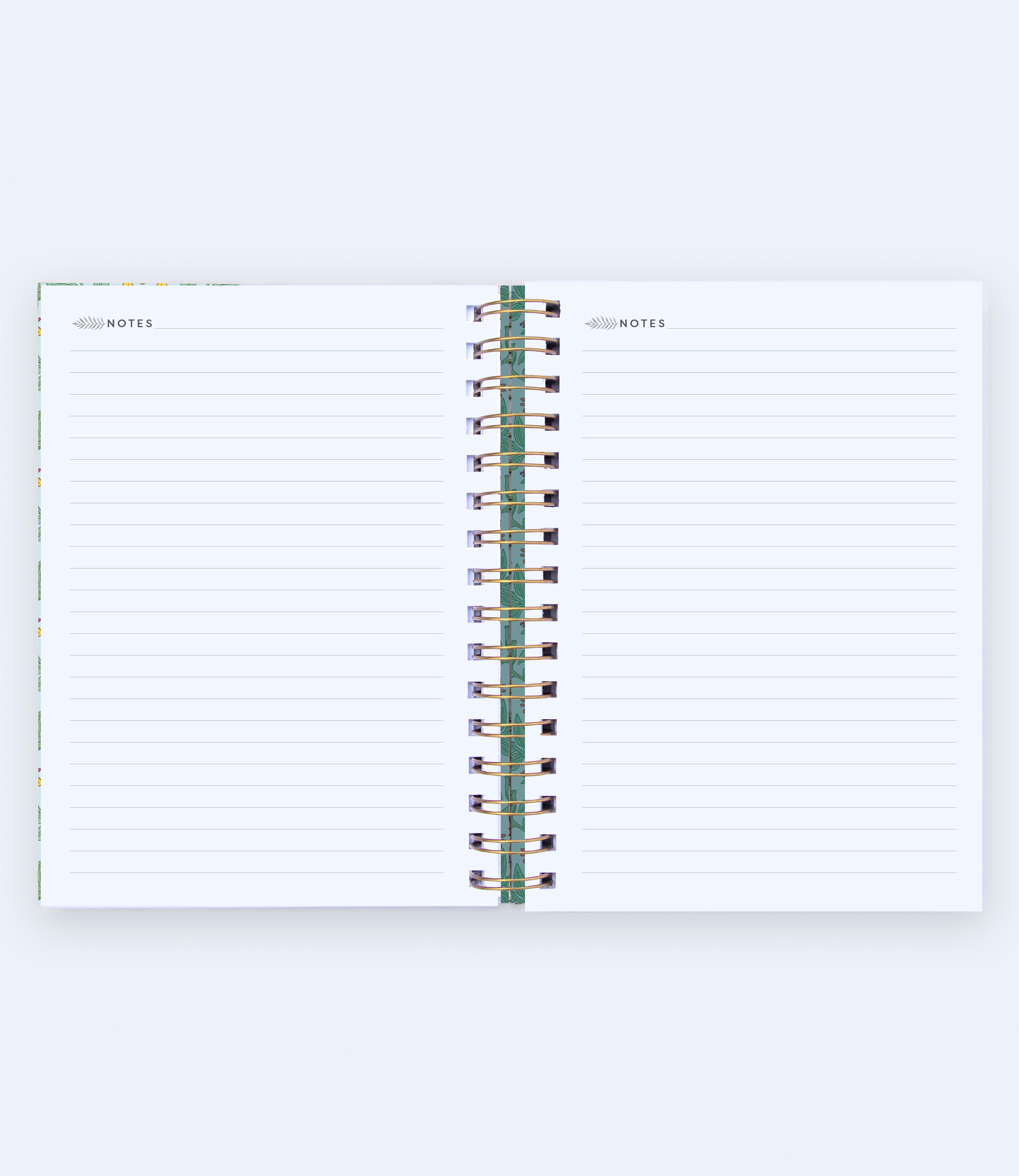 Hardcover Undated Weekly Planner