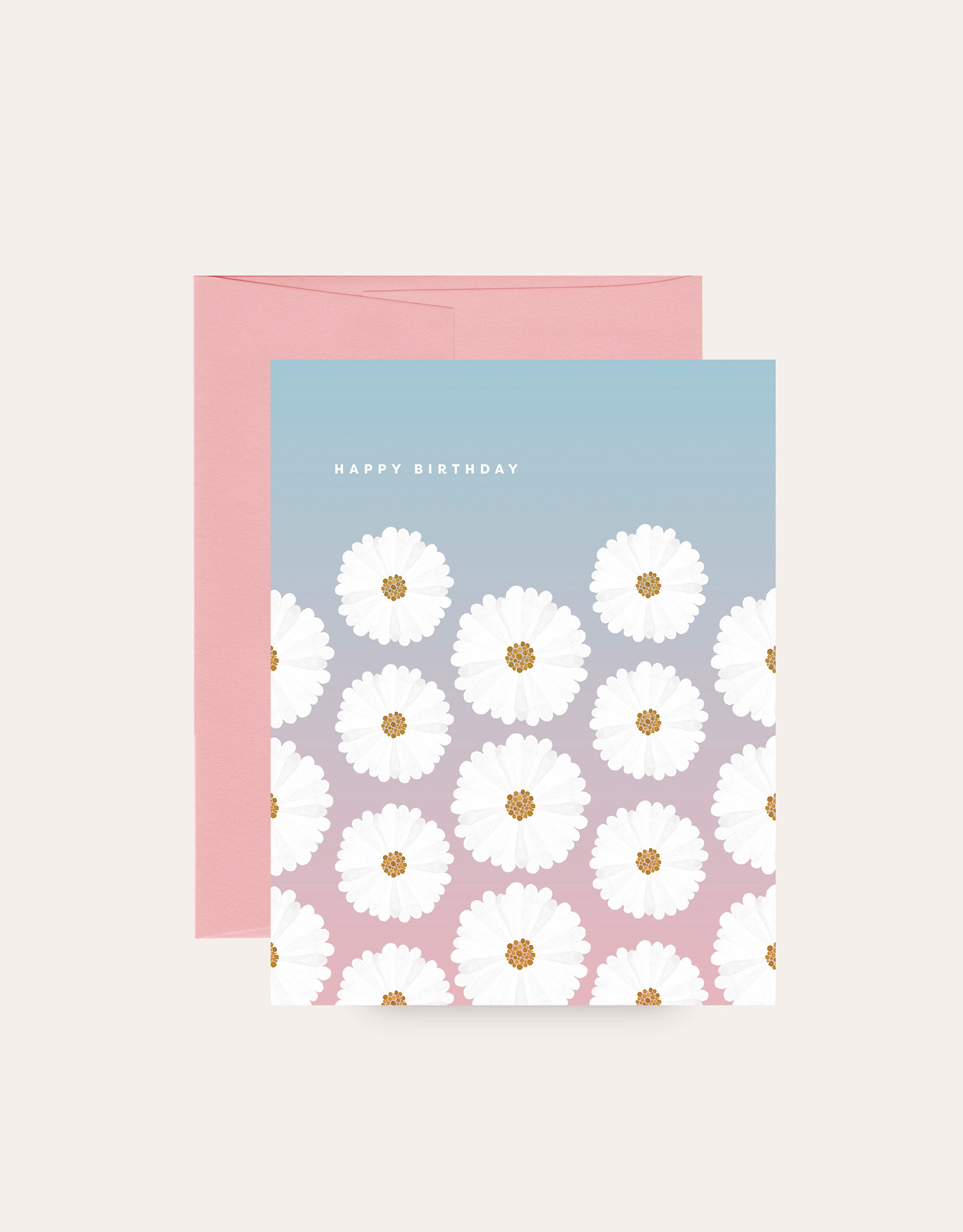 daisy birthday card
